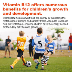 Well&Whole L-Lysine Gummies bottle with B12 icon for boosted energy support.