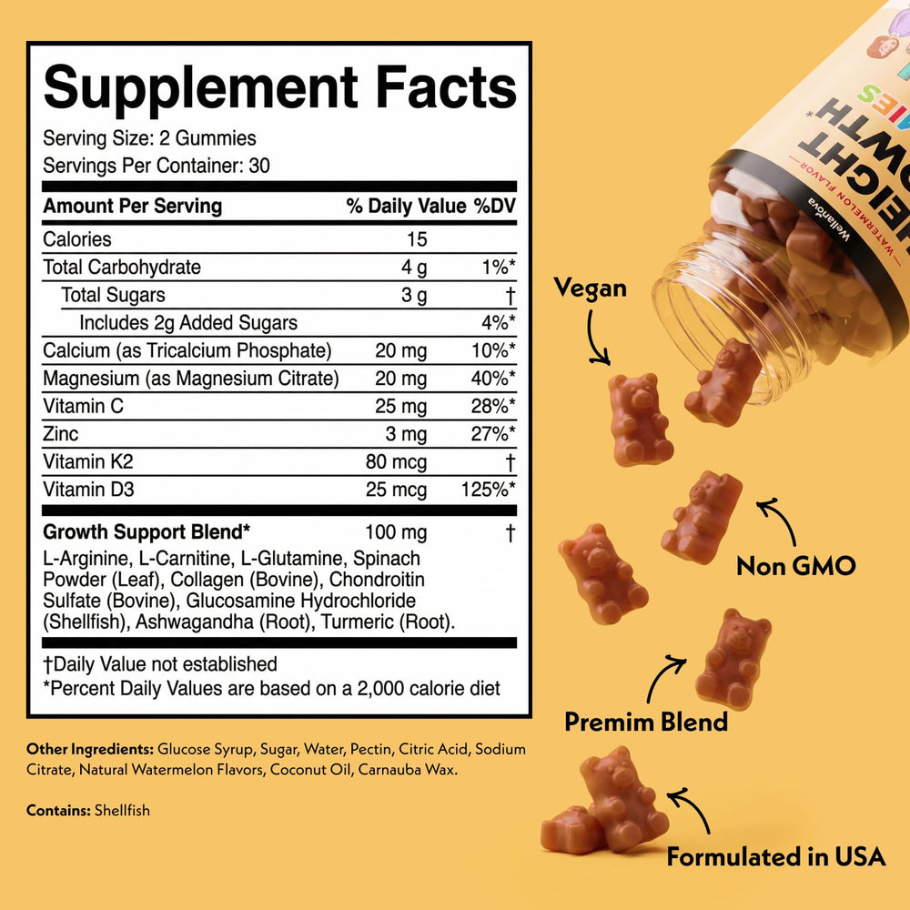 Wellanova Height Growth Gummies daily use for consistent bone support