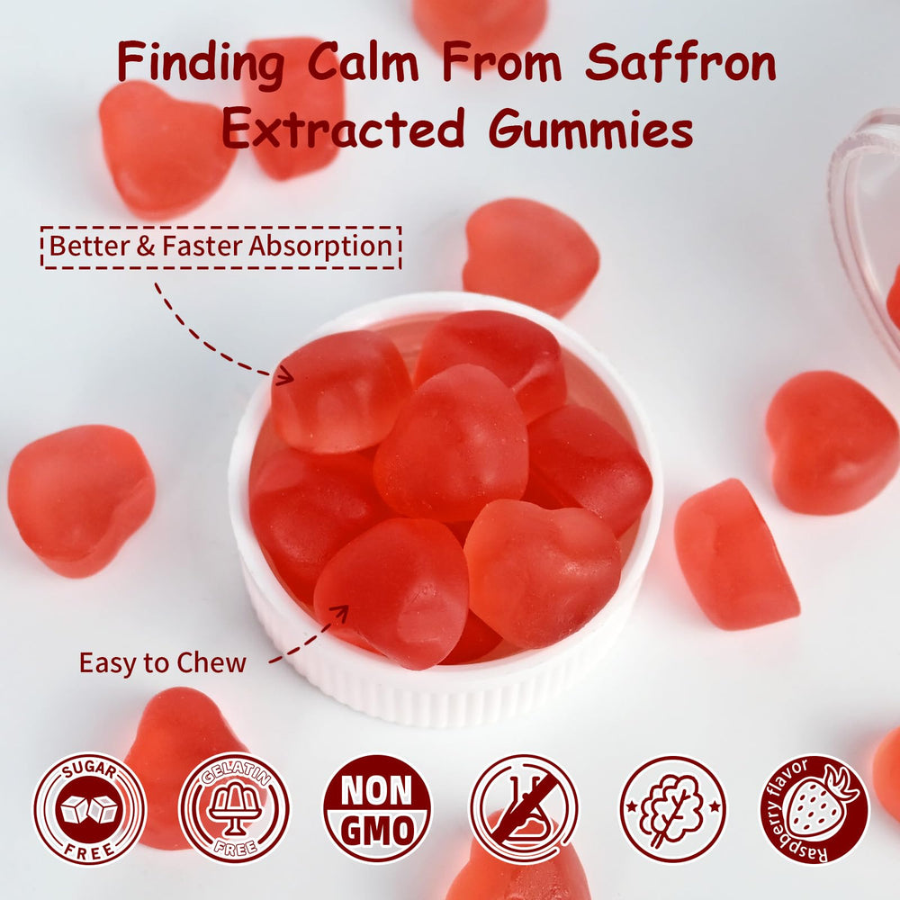 Wellcatcher Saffron Gummies morning routine on kitchen counter