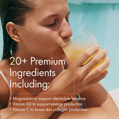 Beauty-focused drink from WelleCo HydroProtein Elixir for skin and nails