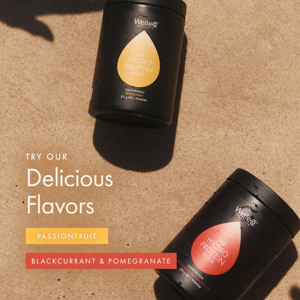 WelleCo HydroProtein Elixir on-the-go travel pack