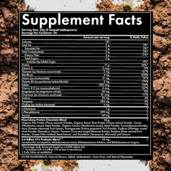 WelleCo organic sprouted brown rice and pea protein blend image