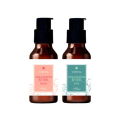 Wellena Liver and Digestive Bitters Kit bottle before meal primes digestion