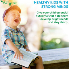 Measuring the correct dose of Wellgenix Balanced Essentials Kids Multivitamin