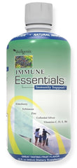 Wellgenix Immune Essentials bottle front view for daily family immune support