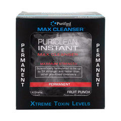 Wellgenix Puriclean Instant Max Cleanser bottle pouring to start a convenient 7-day cleanse.