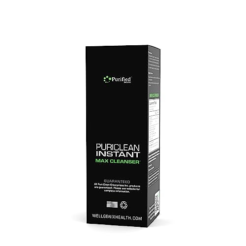 Wellgenix Puriclean powder dissolve starts fast when mixed with water