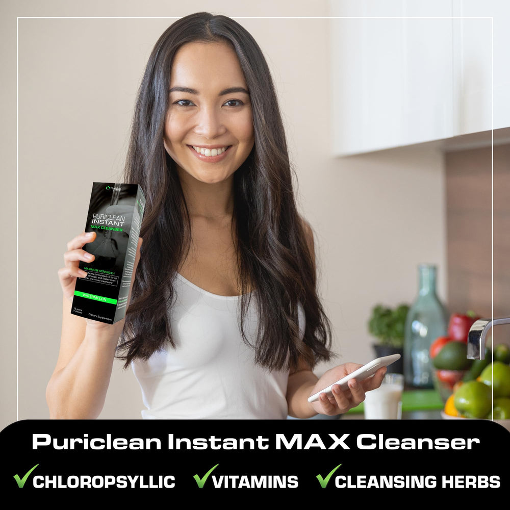 Wellgenix Puriclean ready shaker demonstrates a quick, shakeable detox beverage