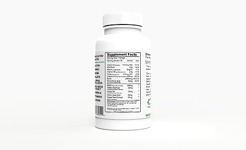 Wellgenix Purvana bottle side demonstrates ergonomic design for daily use.