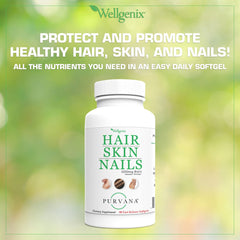 Wellgenix Purvana packaging scene conveys premium, gift-ready beauty support.