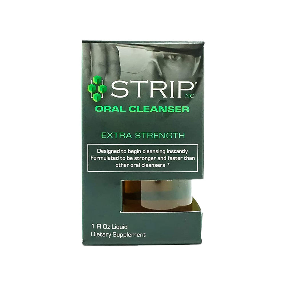 Wellgenix Strip Detox bottle front view for quick mouth cleansing