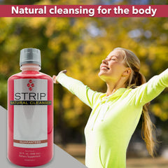 Wellgenix Strip NC fruit punch bottle highlights refreshing flavor for your cleanse routine.