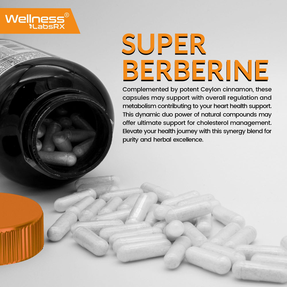 Packaging highlights apple cider vinegar blend within Wellness LabsRx Berberine
