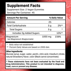 Wellness LabsRx Magnesium Glycinate Gummies bottle open emphasizes ready-to-use chewables