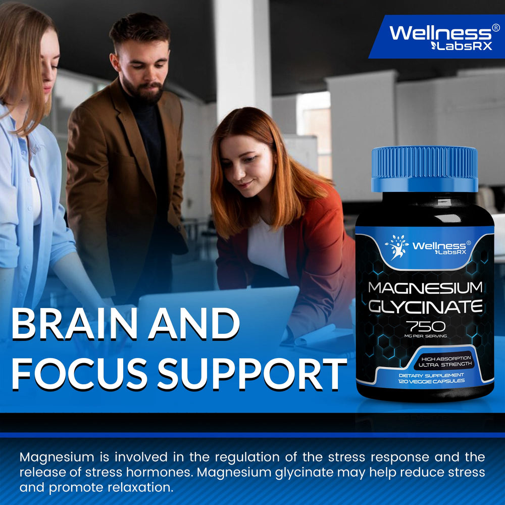 Wellness LabsRx magnesium glycinate two-pack bundle supports ongoing daily wellness.