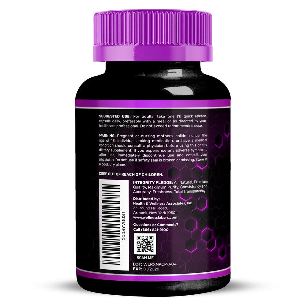 Wellness LabsRx nattokinase packaging box on shelf