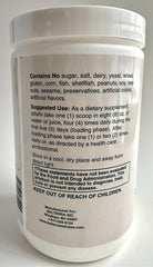 Creatine monohydrate powder dissolving in water for a clean shake.