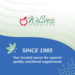 Wellness Resources Blood Booster iron in a glass of water for daily intake