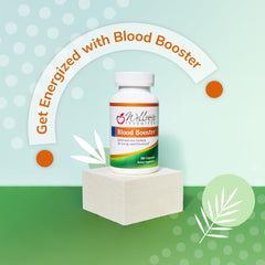 Wellness Resources Blood Booster iron ingredients including methylfolate and B vitamins