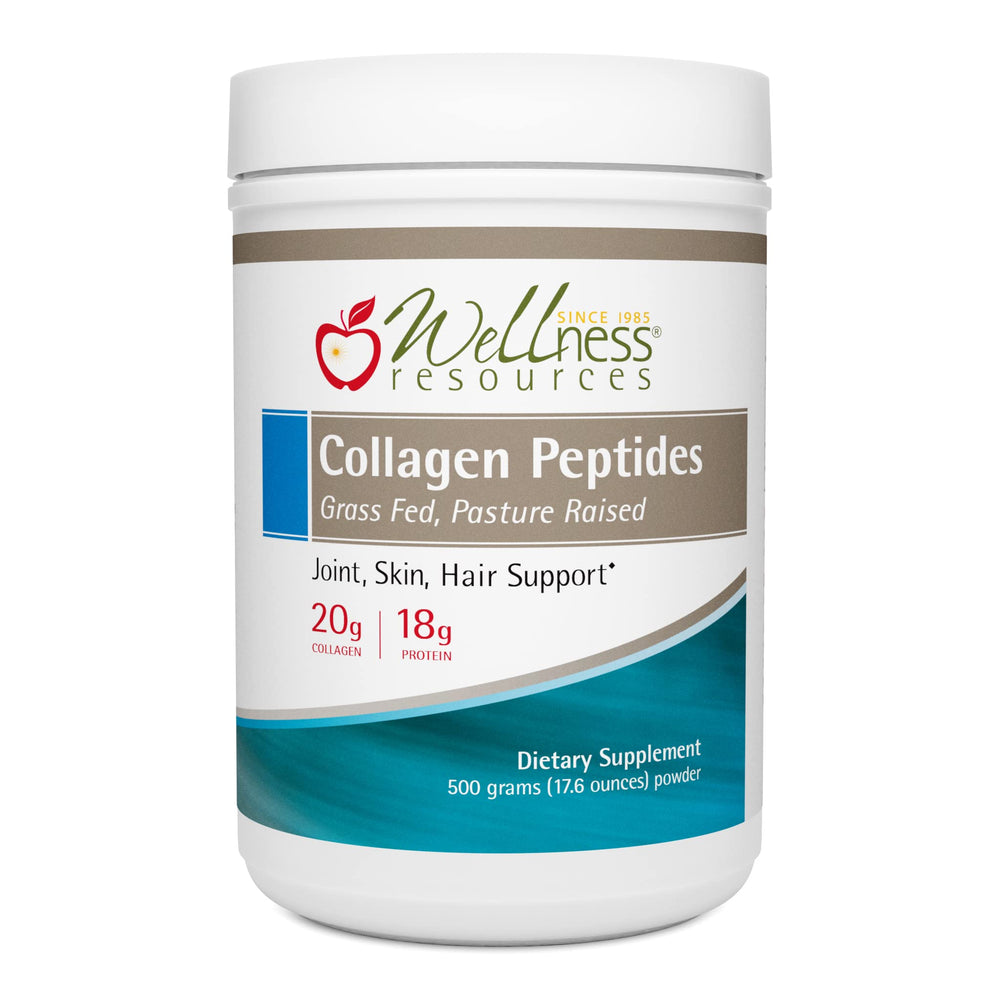 Wellness Resources Collagen Peptides bottle front for everyday use