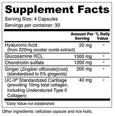 Wellness Resources JointAll bottle on kitchen counter with scoop for dosing