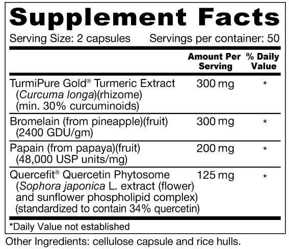 Graphic illustrating quercetin phytosome absorption advantage in Repair Plus.