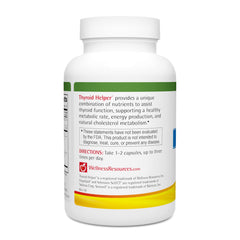 Wellness Resources Thyroid Helper in hand illustrating easy daily intake.