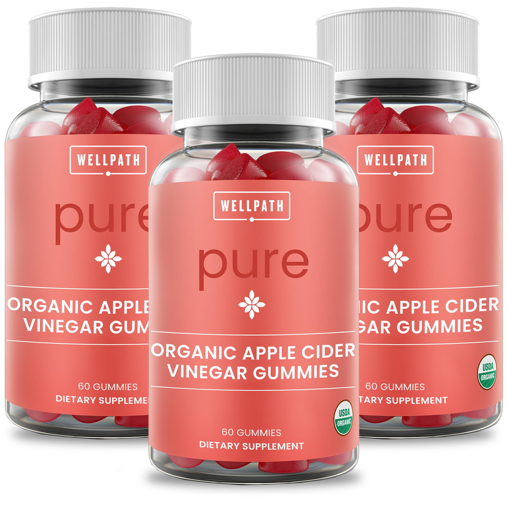 WellPath ACV Gummies The Mother Ginger Bottle showcases a gut-friendly, convenient daily chew.