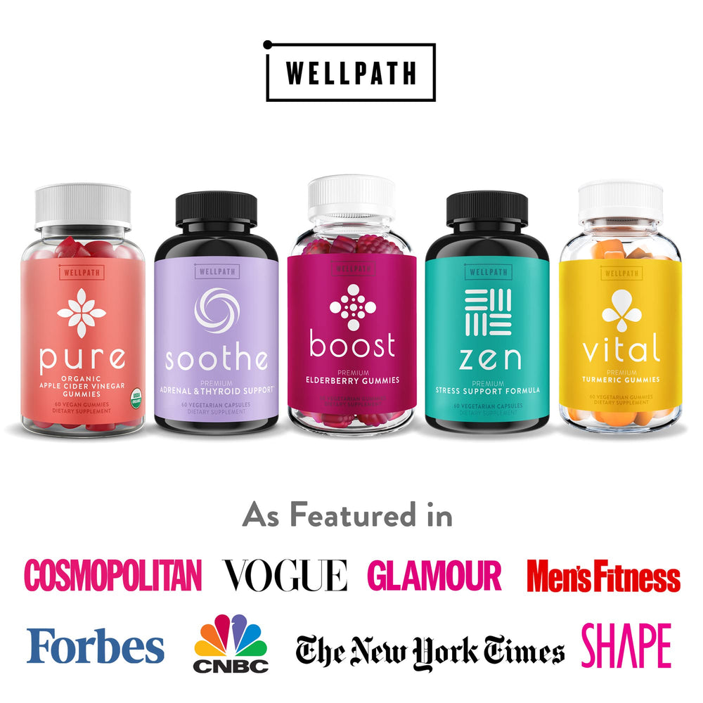 WellPath Adrenal Support bottle for cortisol balance and stamina