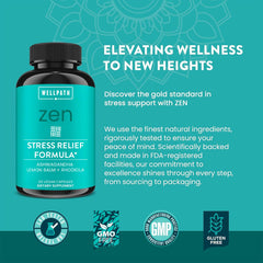 WellPath Zen made in USA badge on packaging emphasizes quality.