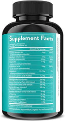 WellPath Zen Mood Support Capsules in bottle promoting steady mood.