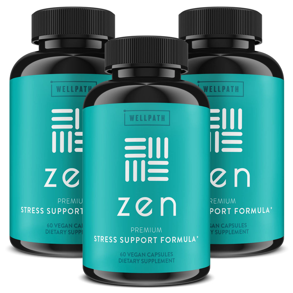 WellPath Zen Stress Relief Capsules for daily calm and balance.