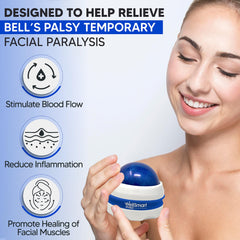 WellSmart Pro massager around mouth area for smoother motion and reduced stiffness