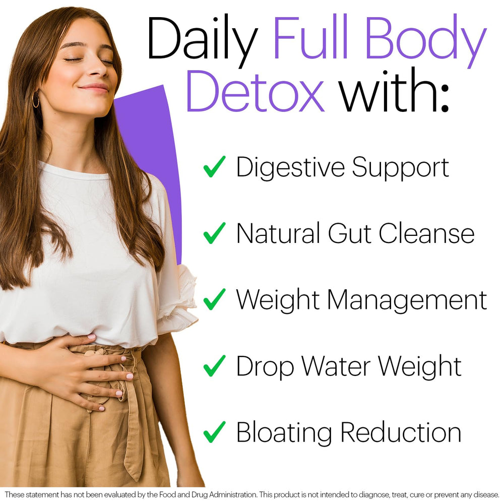 Wellthy detox featuring milk thistle and dandelion for cleansing ingredients.