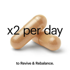 Wellthy Revive cordyceps and green tea blend suggesting balanced energy.