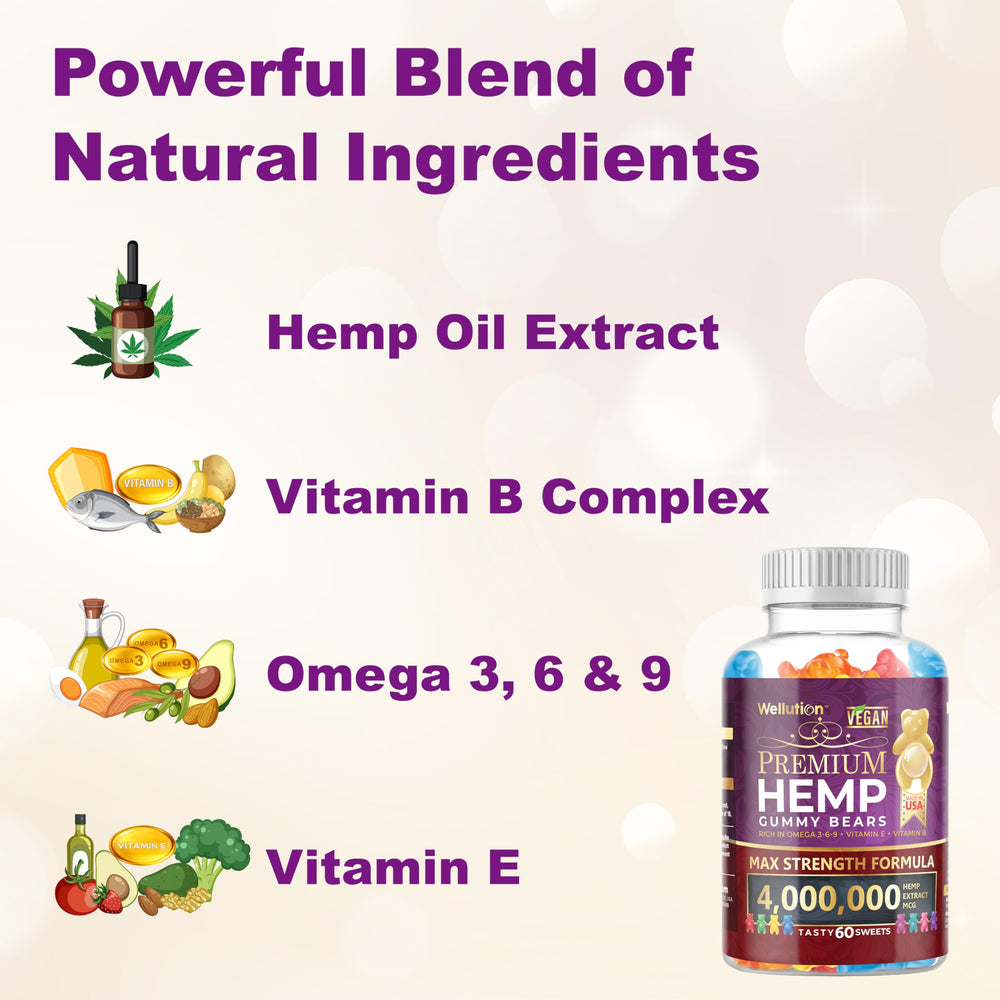 WELLUTION enriched with vitamins A and D for daily vitality.
