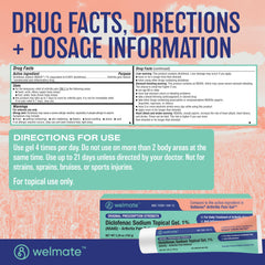 WELMATE 3-pack provides convenient at-home access to prescription-strength relief options.