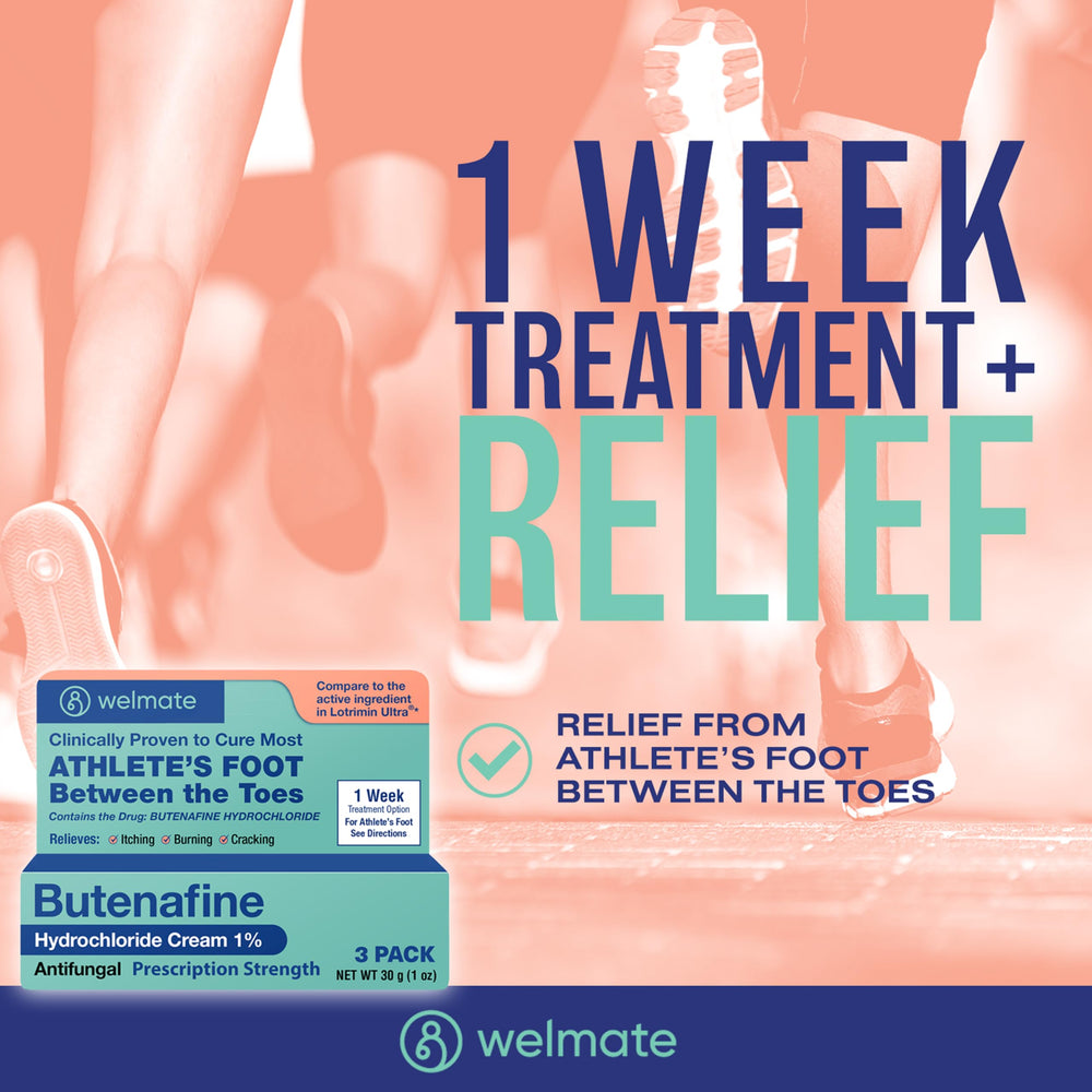 WELMATE Butenafine odorless formula suitable for sensitive spaces