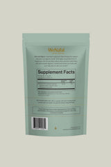 Closeup of WeNatal Rest + Digest capsules showing gentle magnesium forms for calm sleep.
