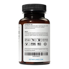 Weyland EGCG capsules closeup suitable for daily routine.
