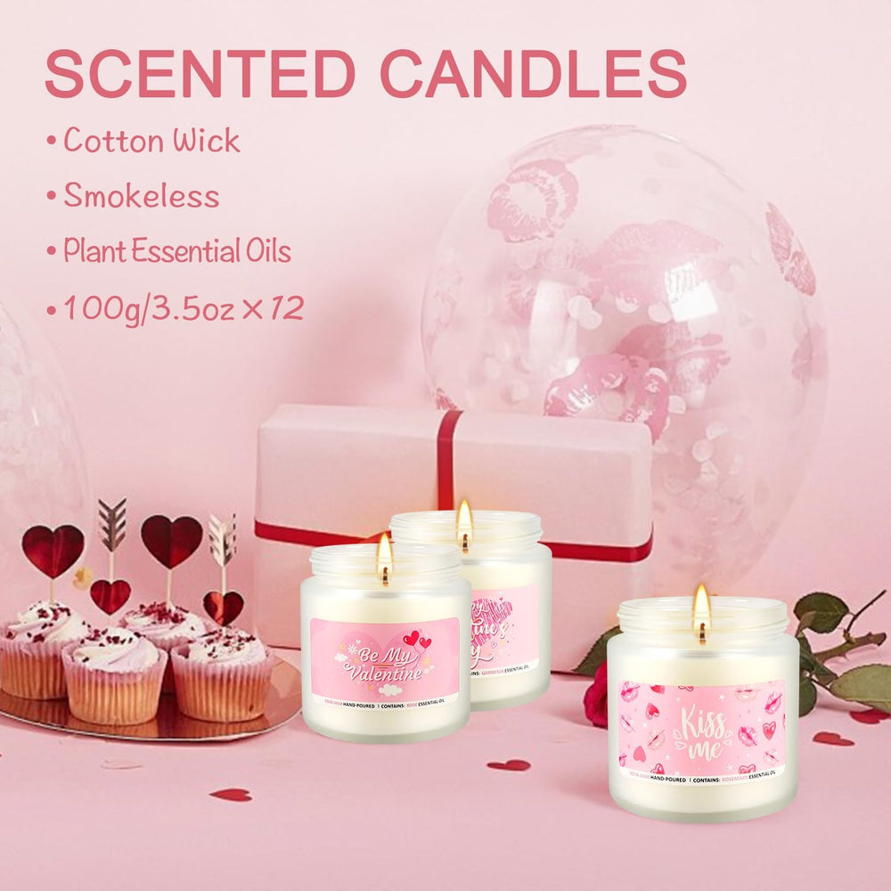 Wfmolcand soy wax candle with cotton wick for a clean burn
