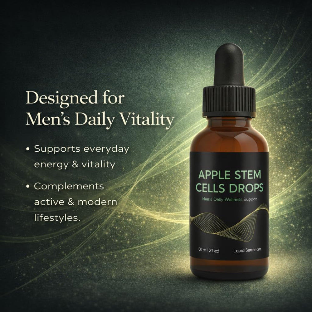 WGYPEU Cellics Apple Stem Cells Drops pipette for easy daily dosing.