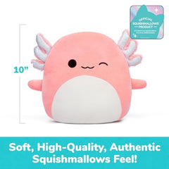 What Do You Meme Archie Axolotl plush face shot emphasizes cute design for stress relief