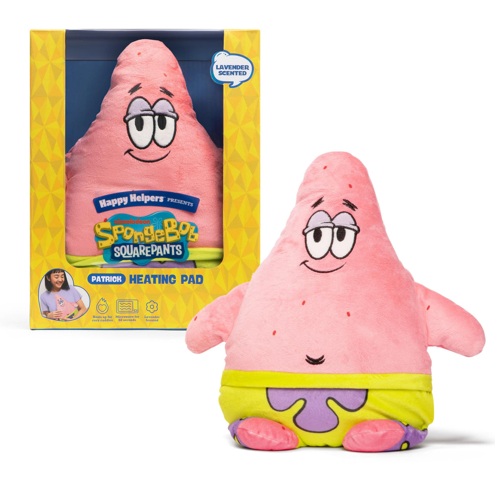 WHAT DO YOU MEME Patrick heating pad cozy wrap eases cramps and sore shoulders