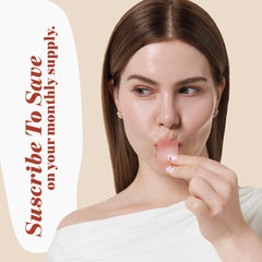 What the Glass Skin glutathione strip collagen focus for skin resilience