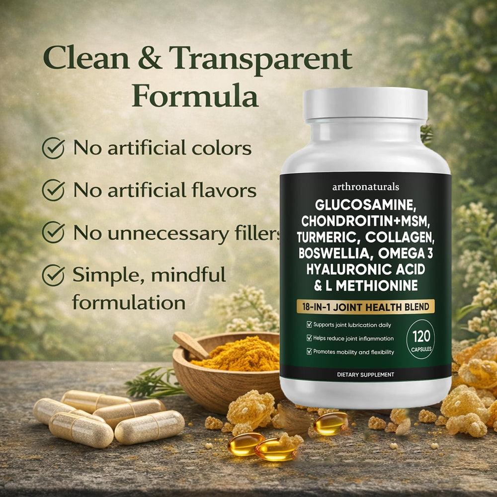 WHDEOW Arthronaturals suited for an active lifestyle