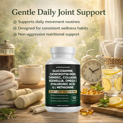 WHDEOW Arthronaturals glucosamine chondroitin MSM turmeric blend