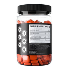 Whippy Brands Creatine Gummies resealable bottle for convenient storage.