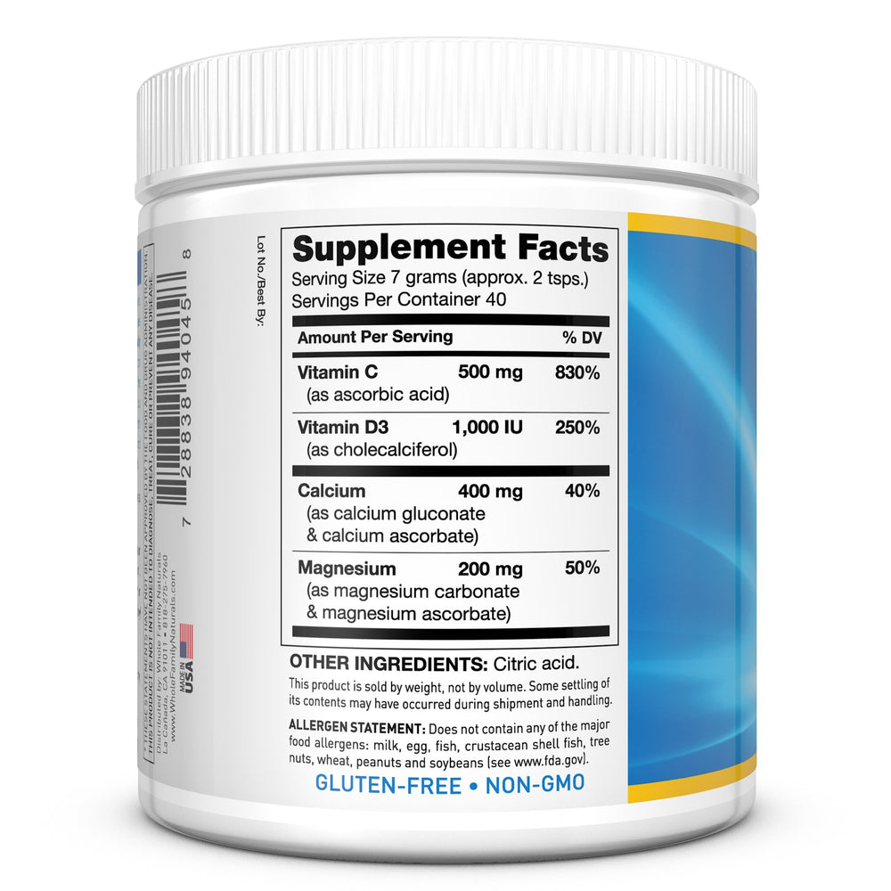 Gluten free and non-GMO seal emphasizes purity and quality