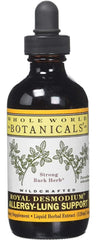 Whole World Botanicals Royal Desmodium bottle front with dropper top for precise dosing.